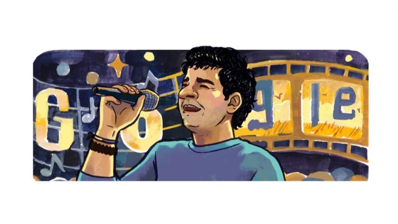 Google Doodle Celebrates Soulful Singer Krishnakumar Kunnath Aka KK With Stunning Artwork, Honouring His Bollywood Debut