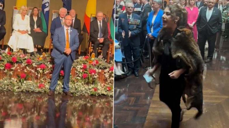 ‘You Are Not My King!’: Indigenous Senator Lidia Thorpe Interrupts King Charles III at Australian Parliament in Canberra, Video Goes Viral