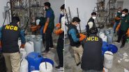 Noida Meth Lab Busted: International Drug Network Involving Delhi's Tihar Jail Warden Uncovered in Gautam Buddha Nagar, 4 Arrested (See Pics)