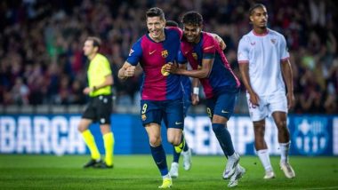 Robert Lewandowski Extends Scoring Streak As Barcelona Routs Sevilla in La Liga 2024–25