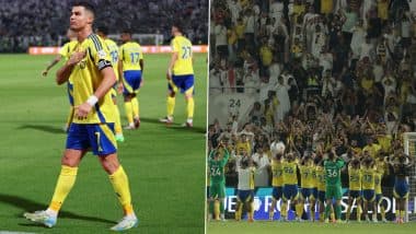 Cristiano Ronaldo Reacts After Thrilling Win in Al-Shabab vs Al-Nassr Saudi Pro League 2024-25 Match, Says ‘We Never Give Up’ (See Post)