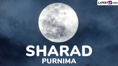 Sharad Purnima 2024 Date and Shubh Muhurat: Know Moonrise Timing, Purnima Tithi, Rituals and Significance To Celebrate Kojagari Purnima