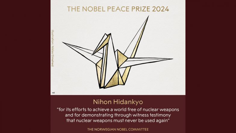 All about Nihon Hidankyo who won the Nobel Peace Prize 2024