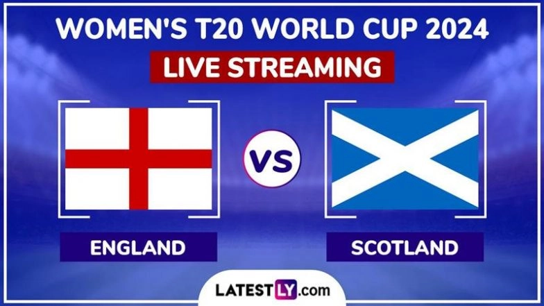 England Women vs Scotland Women, ICC Women’s T20 World Cup 2024 Match Live Streaming Online: How To Watch ENG-W vs SCO-W Free Live Telecast on TV?