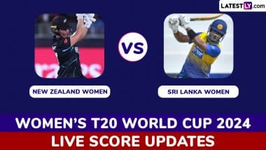 NZ-W 118/2 Win by Eight Wickets | New Zealand vs Sri Lanka Highlights of ICC Women's T20 World Cup 2024: Bowlers, Batters Shine for Sophie Devine and Co As White Ferns Register Second Win of the Tournament