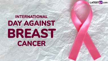 International Day Against Breast Cancer 2024 Quotes and Slogans: Share HD Images, Sayings, Messages and Wallpapers To Raise Awareness on Breast Cancer