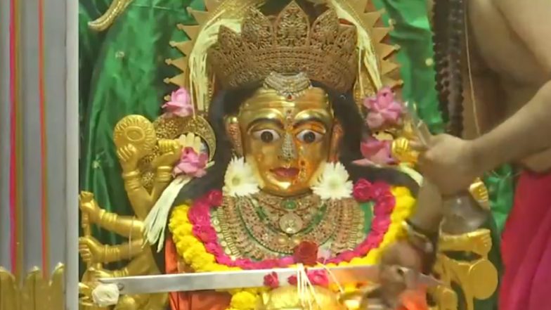 Maha Ashtami: Morning ‘Aarti’ Performed at Temples Across India on Eighth Day of Navratri