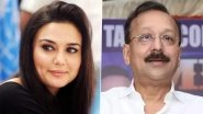 Baba Siddique Shot Dead: Preity Zinta Offers Condolences to NCP Leader&rsquo;s Family, Requests Severe Punishment for Perpetrators