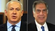 Ratan Tata&rsquo;s Death: Israel PM Benjamin Netanyahu Condoles Veteran Industrialist&rsquo;s Demise; Calls Him &lsquo;Proud Son of India&rsquo;