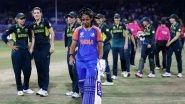 IND-W vs AUS-W ICC Women&rsquo;s T20 World Cup 2024: Harmanpreet Kaur&rsquo;s Unbeaten Fifty in Vain As Australia Women Dent India Women&rsquo;s Semifinal Hopes With Nine-Run Win