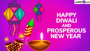 Happy Diwali 2024 and Prosperous New Year 2025 Wishes and Greetings: Send Diwali Messages, New Year HD Images and Wallpapers To Share With Family and Friends