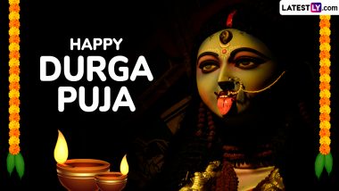 Durga Puja 2024 Countdown Begins With Mahalaya Amavasya! Welcome Maa Durga by Sharing Greetings, Wishes, Images and HD Wallpapers With Family and Friends