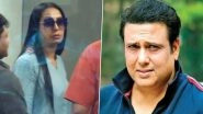Govinda Hospitalised: Krushna Abhishek&rsquo;s Wife Kashmera Shah Visits the Actor in Hospital After His Accidental Shooting Incident (Watch Video)