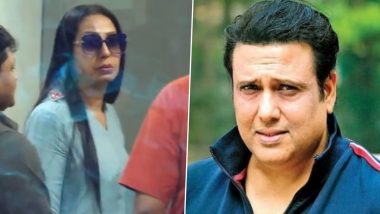 Govinda Hospitalised: Krushna Abhishek’s Wife Kashmera Shah Visits the Actor in Hospital After His Accidental Shooting Incident (Watch Video)