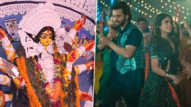 Navratri 2024 Dandiya Song of the Day: Jackky Bhagnani and Kritika Kamra’s ‘Kamariya‘ From ’Mitron’ Is the Perfect Beat for Your Garba Nights! (Watch Video)