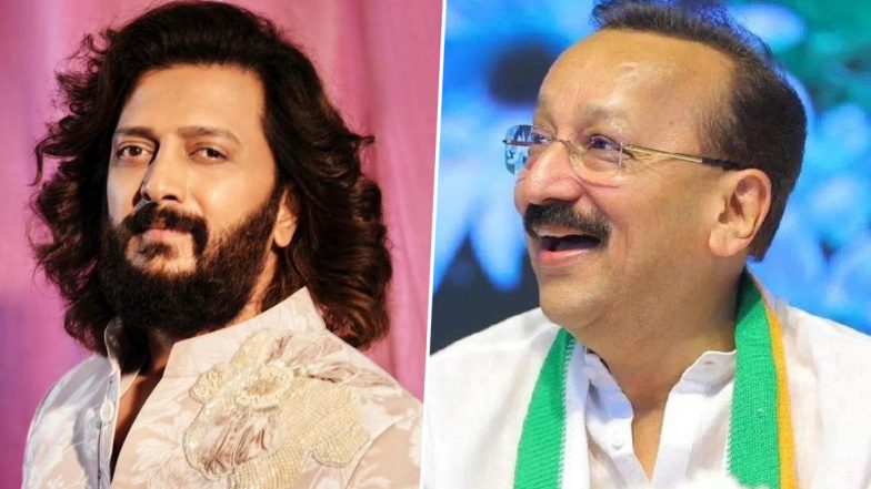 Baba Siddique Dies: Riteish Deshmukh Offers Condolences to the Late Politician’s Family Members