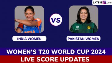 IND-W Win by Six Wickets | India vs Pakistan Highlights of ICC Women’s T20 World Cup 2024: Women in Blue Achieve First Win of the Tournament Courtesy Comprehensive Batting and Bowling Performance Against Pakistan