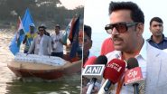 ‘This Is Gorakhpur, Not London or Paris’: BJP MP Ravi Kishan Showers Praise on UP CM Yogi Adityanath During Rowing Championships Inauguration (Watch Video)