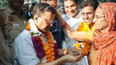 Delhi Assembly Elections 2024: AAP Leader Arvind Kejriwal Leads ‘Padyatra’ in Mehrauli, Says BJP Will ‘Destroy Delhi’ if Elected To Power (See Pics)