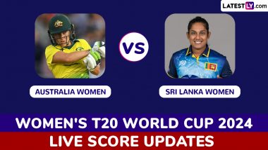 AUS-W Win by Six Wickets | Australia vs Sri Lanka Highlights of ICC Women’s T20 World Cup 2024: Megan Schutt, Beth Mooney Guides Alyssa Healy and Co to Convincing Win Over Asian Champions