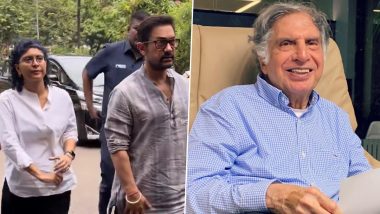 Ratan Tata Funeral: Aamir Khan and His Ex-Wife Kiran Rao Reach NCPA To Offer Their Last Tributes to the Legendary Industrialist (Watch Video)