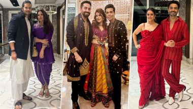 Ayushmann Khurrana-Tahira Kashyap Diwali Party: Karan Johar, Richa Chadha-Ali Fazal, Aparshakti Khurana and Others B-Town Celebs Grace the Festive Bash (View Pics)