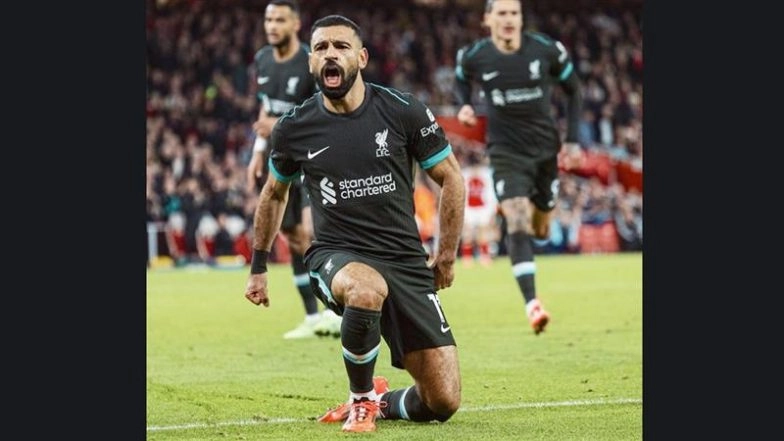 Premier League 2024–25 Results: Liverpool Fight Back for Draw at Arsenal, Manchester United Lose Again To Pile Pressure on Erik ten Hag