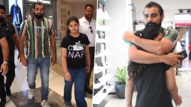 Mohammed Shami Shares Emotional Video After Meeting with Daughter Aaira, Says 'Time Stood Still When I Saw Her Again'