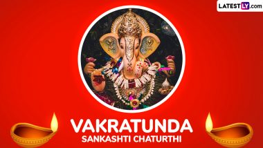 Vakratunda Sankashti Chaturthi 2024 Date: Know Moonrise Time, Chaturthi Tithi, Vrat Rituals and Significance of the Auspicious Day Dedicated to Lord Ganesha