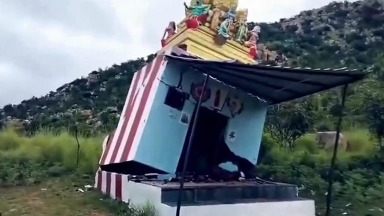 Priest Arrested for Demolishing Anjaneya Swamy Temple in Andhra Pradesh