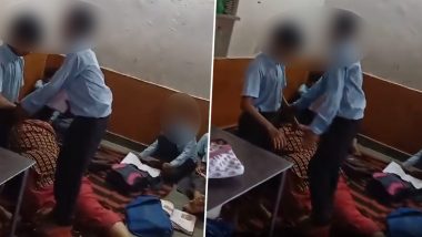 Rajasthan Govt Puts School Teacher on Awaited Posting Order After Video of Students Massaging Her Legs and Feet Goes Viral, State Minister Madan Dilawar Says ‘Such Acts Won’t Be Tolerated’