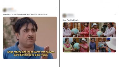 Soan Papdi Funny Memes and Jokes for Diwali 2024: Hilarious Meme Templates, Instagram Reels and Images To Sum Up the Love-Hate Relationship With Deepawali Sweet Staple