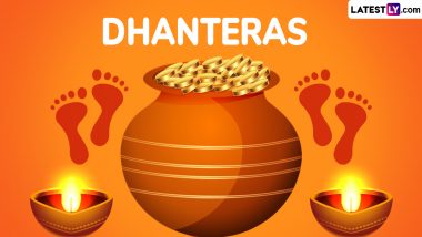 Dhanteras 2024 Date: When Is Dhanatrayodashi? When To Buy Gold on This Day? Know Dhanteras Puja Muhurat, Auspicious Tithi and Significance To Celebrate the First Day of Diwali