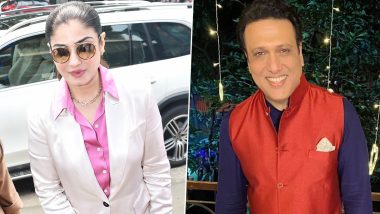 Govinda Hospitalised: Raveena Tandon Visits the Actor in Hospital After His Accidental Shooting Incident (View Pics)