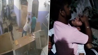 Ghaziabad: Police Accused of Lathi-Charge After Miscreants Vandalise Oyo Hotel in Vijay Nagar; Videos Surface