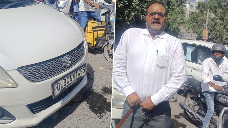 Delhi Road Rage: Woman Journalist Alleges Abuse, Assault During Traffic Jam; Says Man ‘Tried To Remove His Pant’ in Front of Her (See Pics and Video)