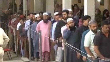 Jammu and Kashmir Assembly Elections 2024 Phase 3 Polling: 44.08% Voter Turnout Recorded Till 1 PM in Third Phase of Polls