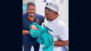 India Cricket Team Batsman Sarfaraz Khan Blessed With Baby Boy, Shares Pictures on Social Media