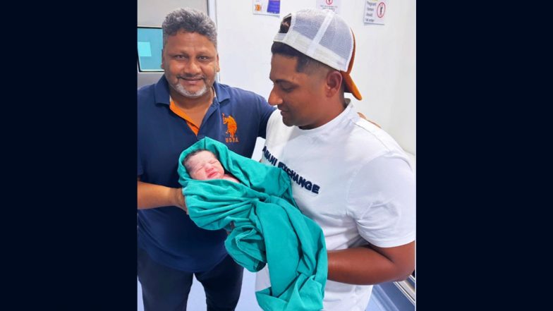 India Cricket Team Batsman Sarfaraz Khan Blessed With Baby Boy, Shares Pictures on Social Media