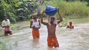 Bihar Floods: Situation Remains Grim in State; Locals in Muzaffarpur Displaced