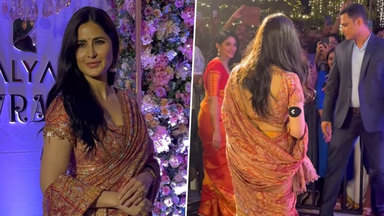 Katrina Kaif Health Scare: Black Arm Patch on Actress Spotted at Navratri 2024 Event, Leaves Fans Concerned (Watch Video)