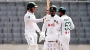BAN vs SA 1st Test 2024: Kyle Verreynne&rsquo;s Century Propels South Africa to Commanding Lead Against Bangladesh in Dhaka