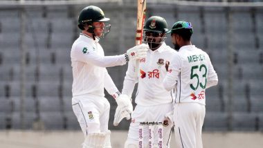 BAN vs SA 1st Test 2024: Kyle Verreynne’s Century Propels South Africa to Commanding Lead Against Bangladesh in Dhaka