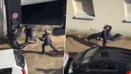 Sword Attack in France: Several Police Officers Injured After Being Attacked With Sword in Lorient, Suspect in Custody (Watch Video)