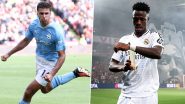 Ballon d'Or 2024: Vinicius Jr, Rodri and Other Favourites to Win Prestigious Football Award Post Lionel Messi-Cristiano Ronaldo Era