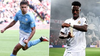 Ballon d'Or 2024: Vinicius Jr, Rodri and Other Favourites to Win Prestigious Football Award Post Lionel Messi-Cristiano Ronaldo Era