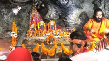 Navratri 2024: Devotees Flock to Temples Across Country on 1st Day of Sharadiya Navratri Festival (Watch Videos)