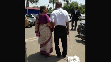 Careers360 Founder Maheshwer Peri Sheds Light on Elderly Couple’s Struggle for Justice, Shares Photo of Them Dragging Case Files on Wooden Trolley