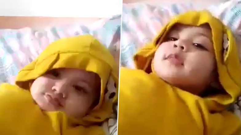 Unbelievable! 8-Month-Old Baby’s Shri Krishna Damodarastakam Chanting Will Awaken the Spirituality in You, Old Viral Video of the Cute Kid Is Soul Soothing