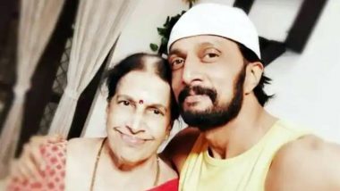 Kichcha Sudeep’s Mother Saroja Sanjeev Passes Away; Here Are Five Pictures Celebrating Their Special Bond!